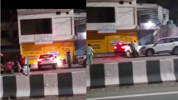 Dehradun Sensation Youths created ruckus Sahaspur hit car 4 arrested video goes viral Dehradun Sensation Youths created ruckus Sahaspur hit car 4 arrested video goes viral