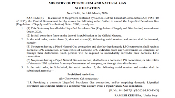LPG Shortage LPG Shortage