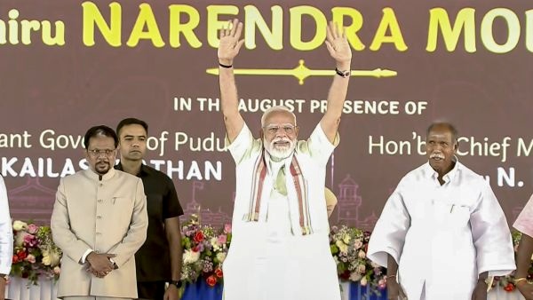Prime Minister Narendra Modi Puducherry