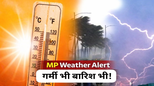MP Weather Update Heat wave threat in Bhopal and Indore Rain and storm alert in these districts MP Weather Update Heat wave threat in Bhopal and Indore Rain and storm alert in these districts