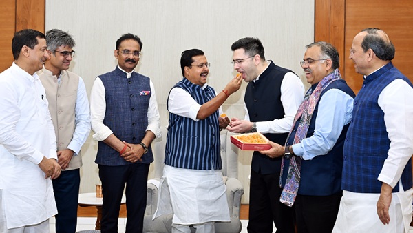 Raghav Chadha First Video After Join BJP