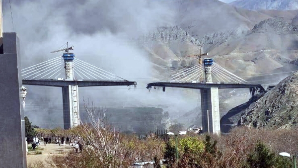 Middle East highest alborz bridge Middle East highest alborz bridge