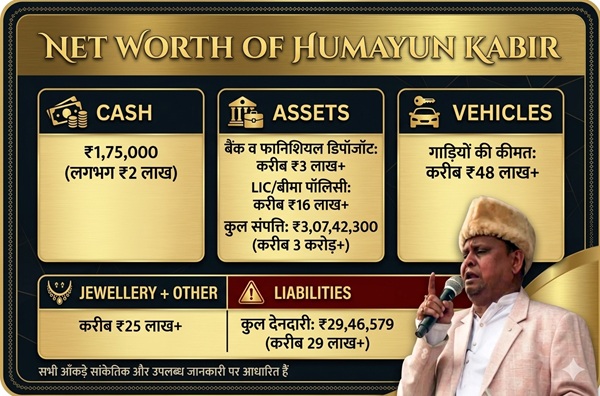 Humayun Kabir Net Worth 2026