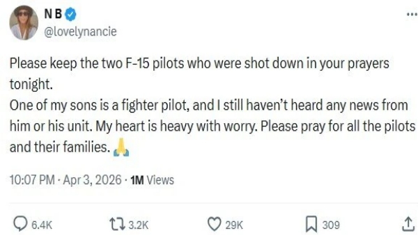 Iran response US pilot mother statement Iran response US pilot mother statement