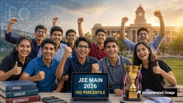 JEE Main 2026 100 percentile