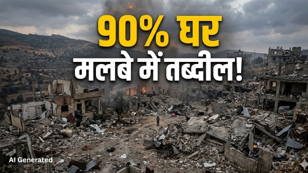 Lebanon Village Destroyed