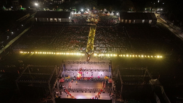 Samrat Vikramaditya Draws 60k in Varanasi Samrat Vikramaditya Draws 60k in Varanasi