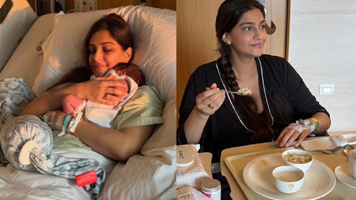 दोबारा मां बनीं Sonam Kapoor, अस्पताल से शेयर की पहली तस्वीर