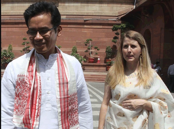 Who is Gaurav Gogoi wife Elizabeth Colburn Gogoi Who is Gaurav Gogoi wife Elizabeth Colburn Gogoi