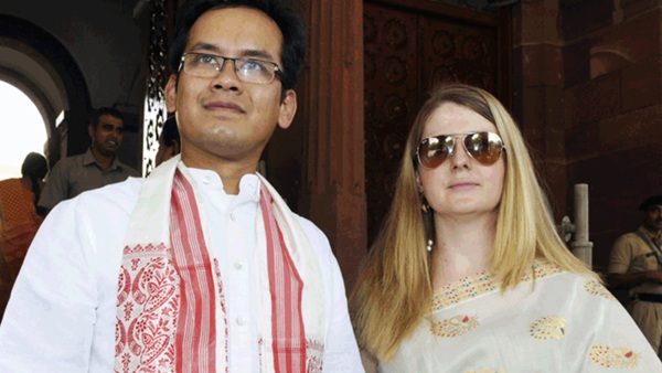 Who is Gaurav Gogoi wife Elizabeth Colburn Gogoi Who is Gaurav Gogoi wife Elizabeth Colburn Gogoi