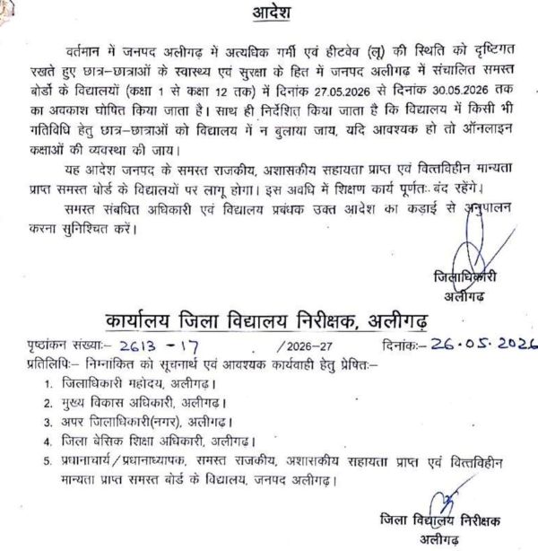 aligarh DM