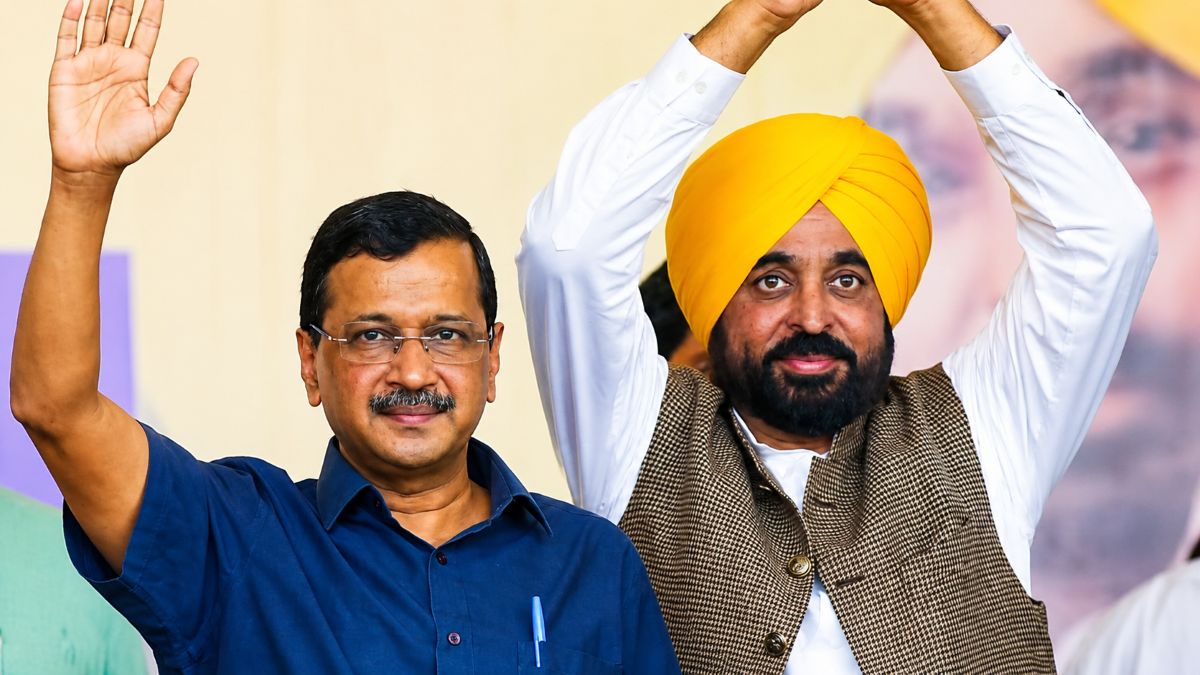 Arvind Kejriwal Bhagwant Mann Arvind Kejriwal Bhagwant Mann