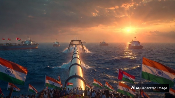 Deep Sea Gas Pipeline
