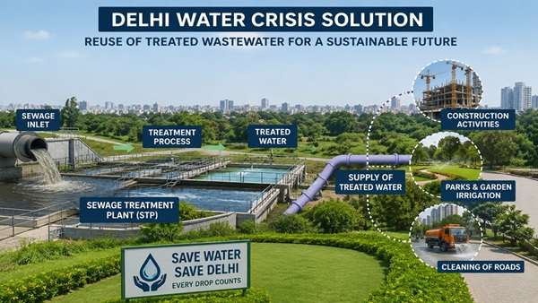 Delhi Water Crisis Solution