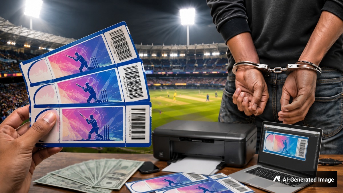IPL Ticket Scam Busted