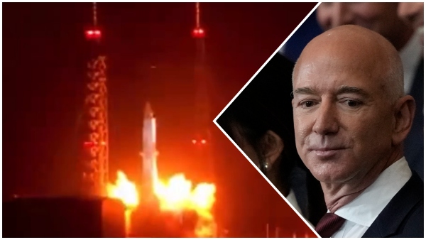 Jeff Bezos Rocket