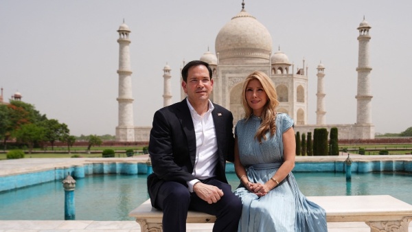Marco Rubio Taj Mahal visit