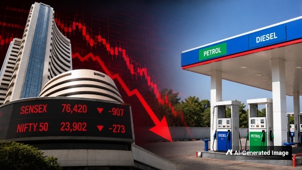 Share Market Crash Petrol Diesel Prices Share Market Crash Petrol Diesel Prices