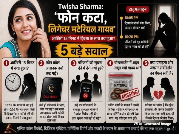 Twisha Sharma Death Case