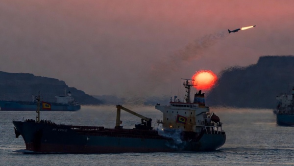 US Missile Strike Iran Cargo Ship