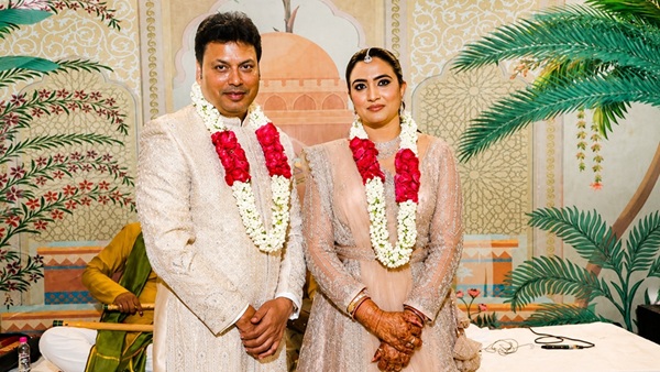 Biplab Kumar Deb And wife Triveni Rao