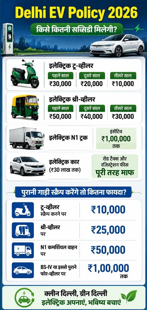 Delhi EV Policy Explainer