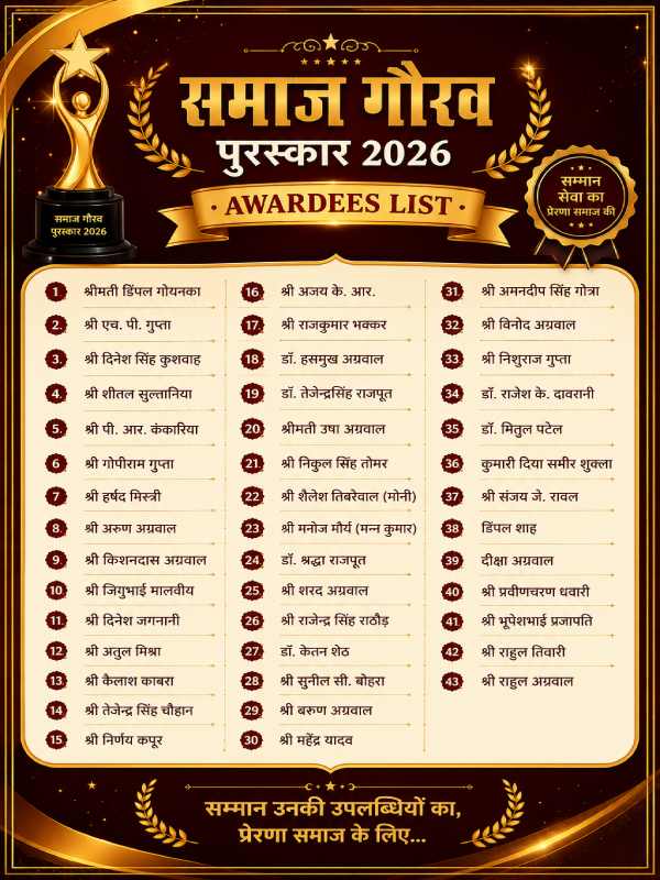 Gaurav Awards 2026