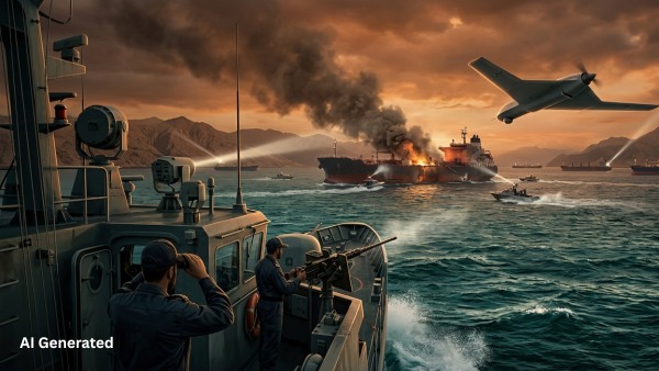 Hormuz Drone Attack