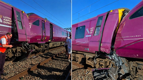 London Trains Collide London Trains Collide