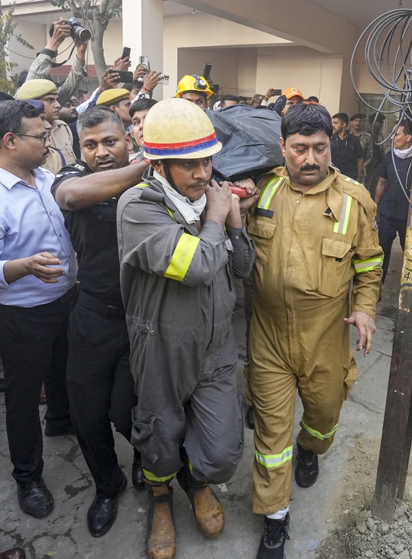 Lucknow Coaching Institute Fire