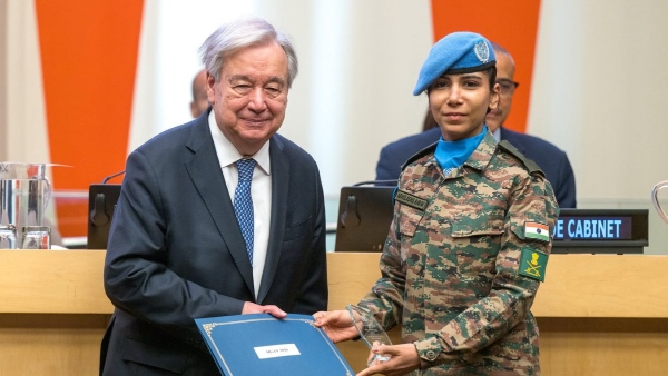 Major Abhilasha Barak UN Award Major Abhilasha Barak UN Award