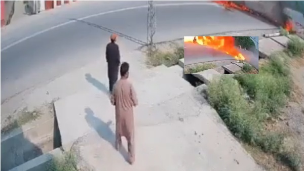 Pakistan Air Force Jet Crash CCTV Video