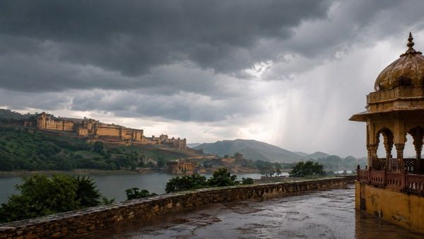 Dark clouds bring Rajasthan pre-monsoon rain relief