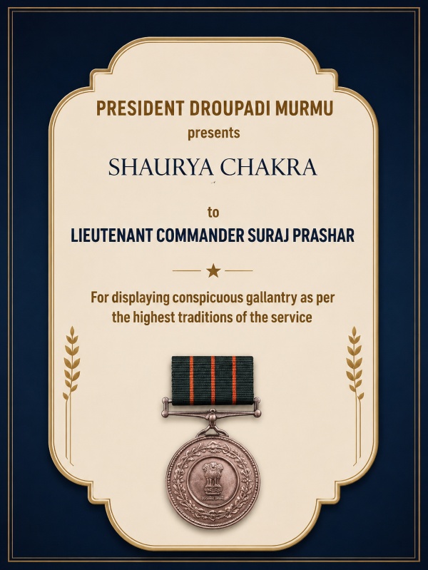 Shaurya Chakra Suraj Parashar Shaurya Chakra Suraj Parashar