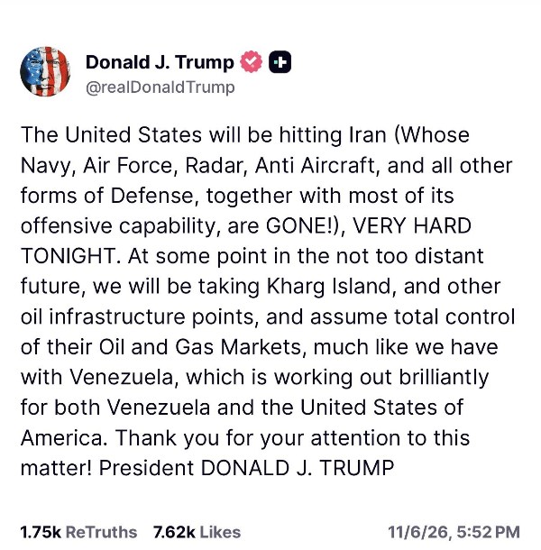 US Iran War