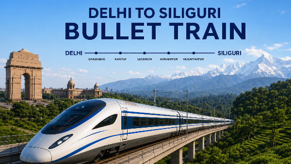 Bullet Train Delhi to Siliguri