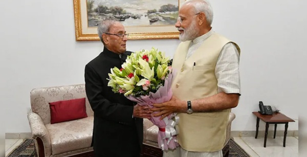 Pranab Mukherjee Praised PM Modi In Diary Daughter sharmistha mukherjee