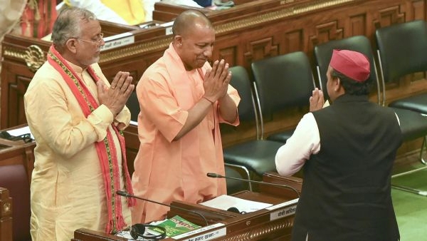 Yogi Adityanath and Akhilesh Yadav