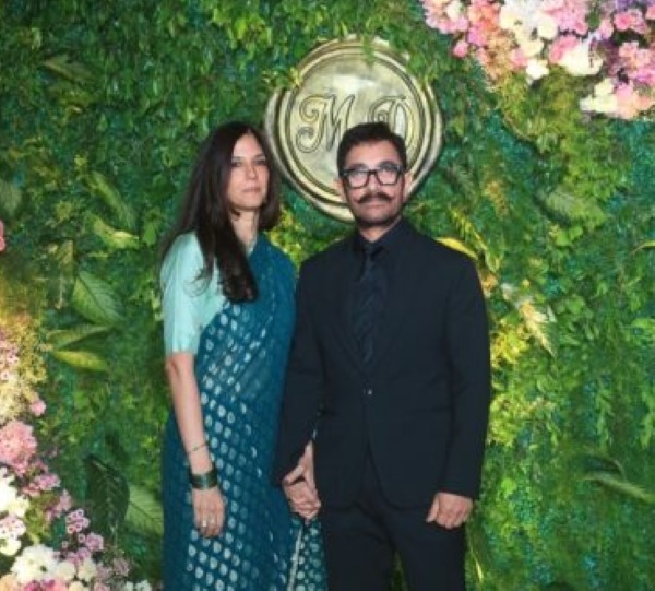 Aamir Khan Gauri Spratt Wedding Photo