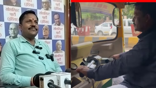 bankipur bypoll graduate auto driver naveen tiwari contests bihar by election against prashant kishor bjp