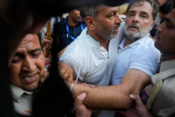 Delhi CJP Protest Rahul Gandhi Akhilesh Yadav Police Detained Delhi CJP Protest Rahul Gandhi Akhilesh Yadav Police Detained
