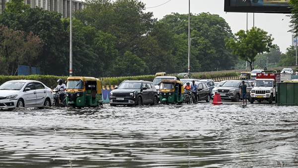 Delhi Rain Red Alert Issued