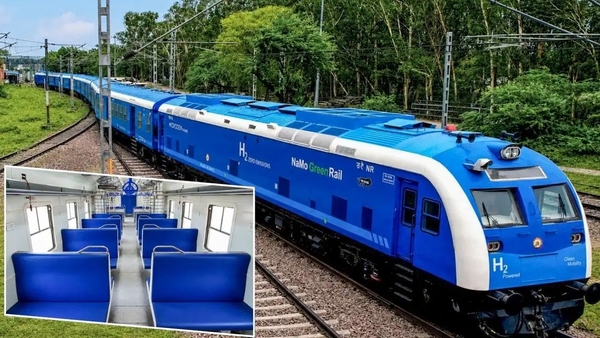 Hydrogen Train Debuts in India