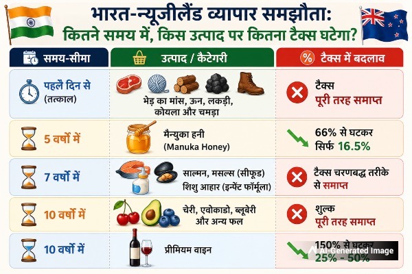 India New Zealand FTA Deal India New Zealand FTA Deal