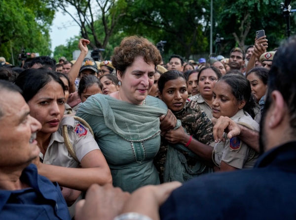 Delhi CJP Protest Rahul Gandhi Akhilesh Yadav Police Detained Delhi CJP Protest Rahul Gandhi Akhilesh Yadav Police Detained