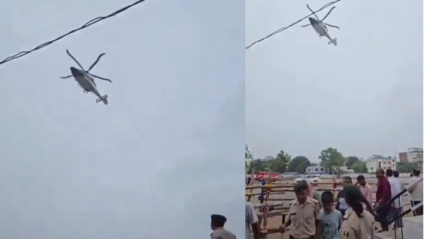 Samrat Choudhary Helicopter Incident