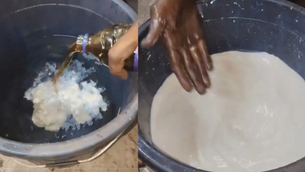 Viral Video Fake Milk