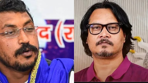Ajeet Bharti FIR under SC ST act Chandrashekhar Azad Ravan reservation protest controversy
