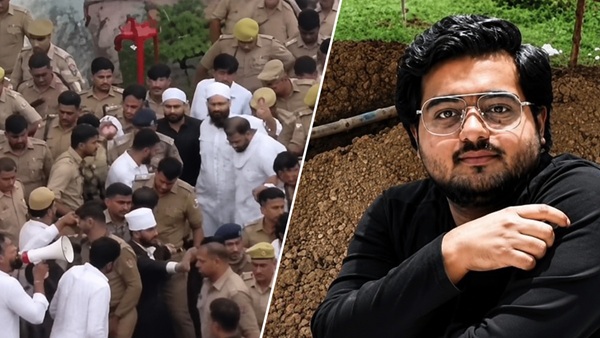 अतीक अहमद की कब्र के बगल में दफन हुआ अबान, तीनों भाइयों ने दिया कंधा, क्या आखिरी बार देखने पहुंची मां शाइस्ता? | Atiq Ahmed son Abaan Ahmed burial funeral kasari masari