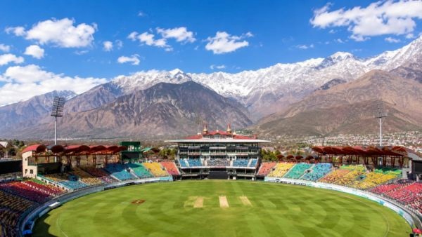 cricket stadium ai photo